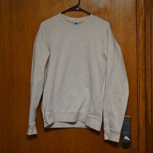 Adidas Men Crew neck Sweatshirt Off-white/Cream